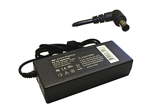 Power4Laptops Adattatore Alimentatore Per Portatile Caricabatterie Compatibile Con Sony Vaio Sve151J11M