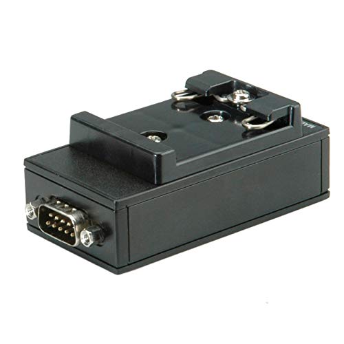 Roline Usb 2.0 To Rs232 Adapter, For Din Rail 1 Port Nero Cavo Di Interfaccia E Adattatore