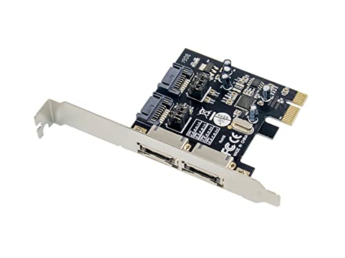Conceptronic Csata600Exi Scheda Sata A 2 Porte E Esata A 2 Porte Pci Express