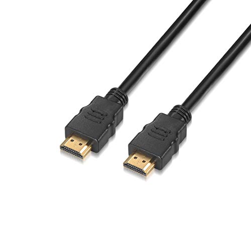 Aisens A120 – 0120 – Cavo Hdmi 2.0, 1.5 M, 4 K, Hdr, 60 Hz, Con Ethernet, 18 Gbps, Ultra Hd, Colore: Nero