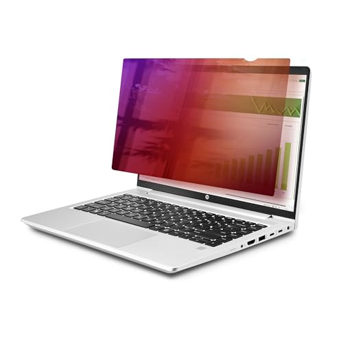 Startech.Com Filtro Privacy Oro Per Monitor 15.6" 16:9, Schermo Privacy Reversibile, Privacy Screen Protector Rimovibile, 30 Gradi