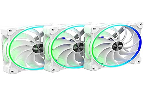 Alpenfohn Wing Boost 3 Argb Pwm-Lufter, Triple - Bianco
