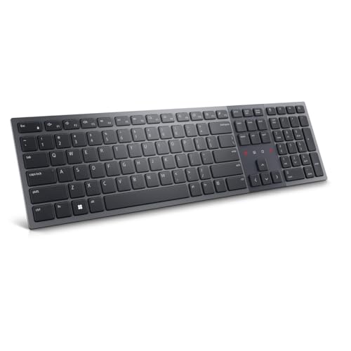 Dell Kb900 Tastiera Rf Senza Fili + Bluetooth Qwertz Tedesco Grafite