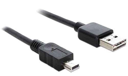Delock 5M Usb 2.0 A - Mini Usb M/M Cavo Usb Usb A Mini-Usb A Nero