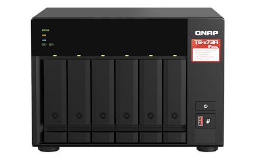 Qnap Ts-673A + Qsw-1105-5T | Aggiornamento A Rete 2,5Gbe, 6-Bay 3,5"/2,5", Cpu Amd Ryzen