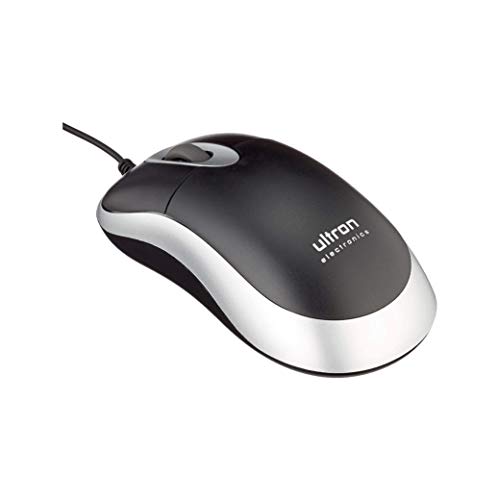 Ratã“N Ultron Um-100 Basic ÓPtico Usb Negro/Plata Retail
