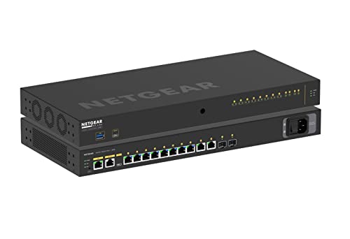Netgear - Av Line M4250-10G2Xf-Poe+ - Swit Pn: Gsm4212Px-100Eus - 6151855
