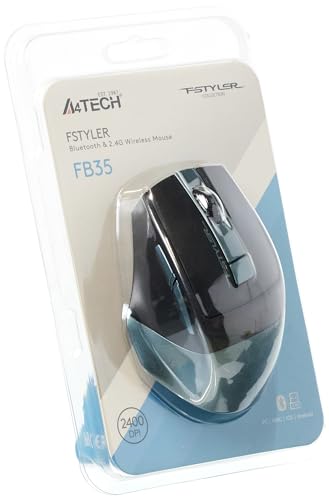 Mouse A4Tech Fstyler Fb35 Wireless 2.4Ghz Bluetooth Optical 2000 Dpi A4Tmys46716