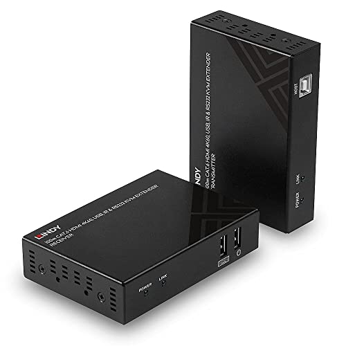 Lindy Estensore Kvm Cat.6 Hdmi 100M