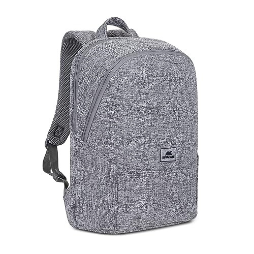 Rivacase® 7962, Zaino Per Laptop Unisex Adulto, Grigio Chiaro, M