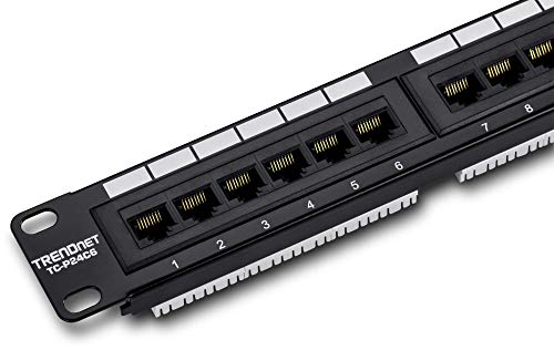 Trendnet Tc-P24C6, Pannello Patch Non Schermato 24 Porte Cat6