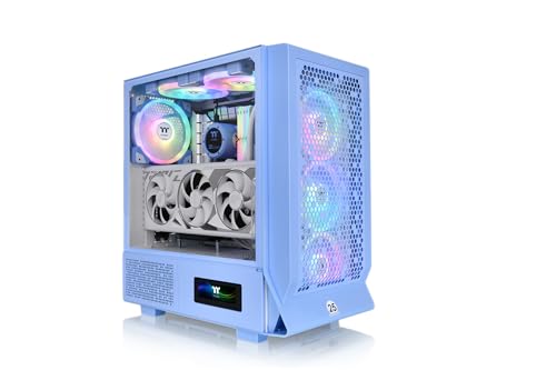 Thermaltake Ceres 330 Tg Argb | Compatibile Con Project Stealth & Btf | 25 Anni Hydrangea Limited Edition