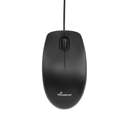 Mediarange Mros212 Mouse Ottico Con Cavo Silent Click Nero/Grigio