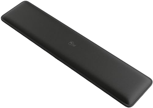Glorious Gaming Padded Keyboard Wrist Rest (Full-Size, Spessore 17 Mm) - Bordi Cuciti Anti Logoramento, Superficie Liscia, Base Gomma Antiscivolo, Com