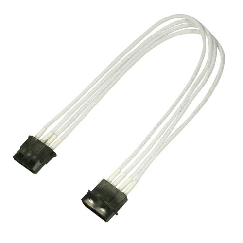 Nanoxia 900400025 Cavo Di Interfaccia E Adattatore 4-Pin Molex Bianco