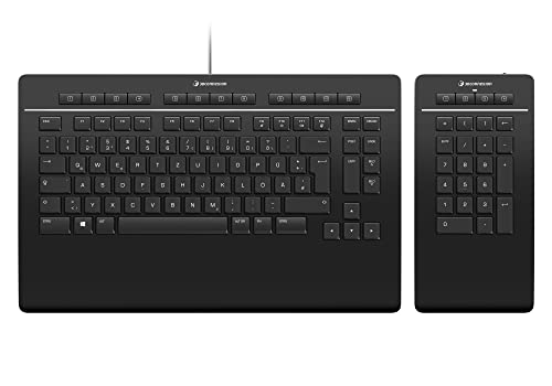 3Dconnexion Keyboard Pro Mit Numpad Deutsch Qwertz (3Dx-700091)