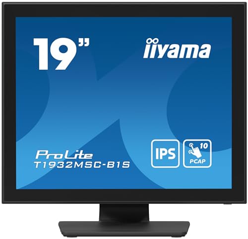 Iiyama Tft T1932Msc 48Cm Ips Pcap 19''/1280X1024/Vga/Dp/Hdmi/Touch