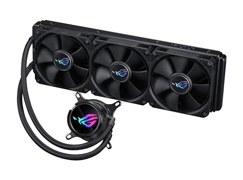 Asus Rog Strix Lc Iii 360, Dissipatore Di Liquidi Per Cpu All-In-One Con Blocco Dell'Acqua Ruotabile A 360°, Pompa Asetek V2 Di 7A Generazione, Ventol