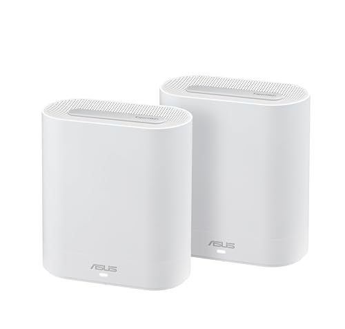 Asus Expertwifi Ebm68 Sistema Tri-Band Wifi 6 Mesh, Business, Supporta Fino A 5 Ssids, Guest Portal, 2.5 Gbps, Sicurezza Network Enterprise, Expertwif