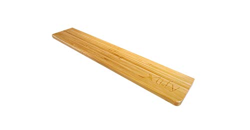 Xtrfy Wr2 - Poggiapolso Ergonomico In Legno Di Bambù - Compatibile Con Qualsiasi Tastiera Di Dimensioni Standard - Superficie In Legno Poggia Polsi -