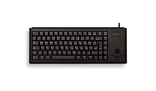 Cherry G84-4400Lpbde-2 Compact Trackball Keyboard Ps/2 Black (De)