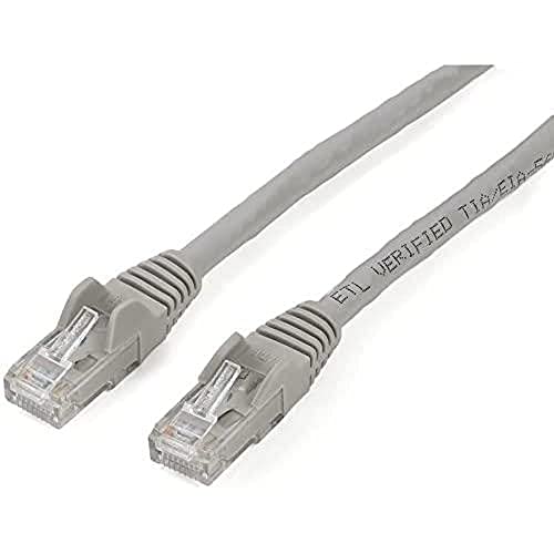 Startech.Com Cavo Di Rete Cat 6, Cavo Patch Ethernet Rj45 Utp Grigio Da 2 M Antigroviglio, Cavo Gigabit Categoria 6 Da 2 M
