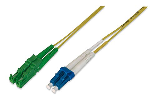 Cavo Patch In Fibra Ottica R&M In Fibra Ottica - 5 M Os2 - E2000 Apc A Connettore Lc - Rete In Fibra Ottica - Duplex - Monomodalità 09/125 Μ