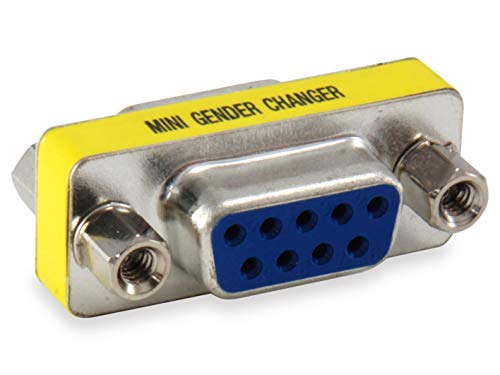 Equip Mini Gender Changer, 9 Pol Sub-D Kupplung - Kupplung