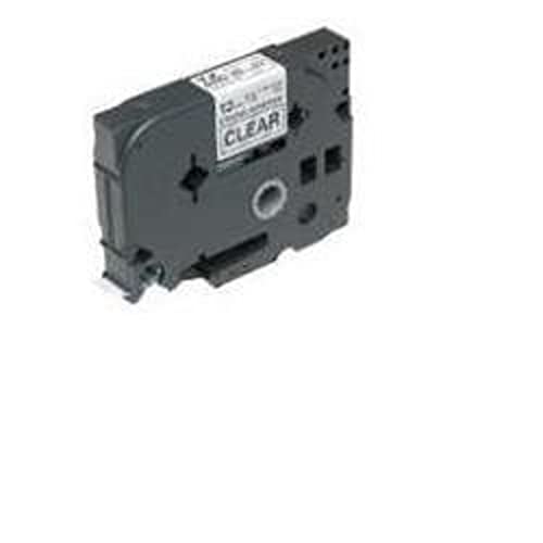 Brother Tz-S131, Nastro Laminato, Nero Su Trasparente