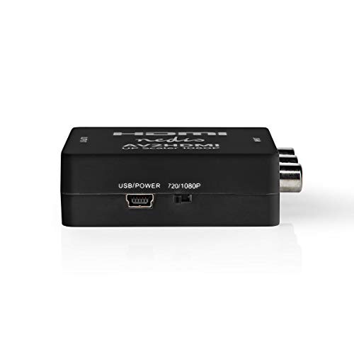Nedis Hdmi ™ Converter - 3X Rca Femmina - Uscita Hdmi™ - 1 Via - 1080P - 1.65 Gbps - Abs - Antracite