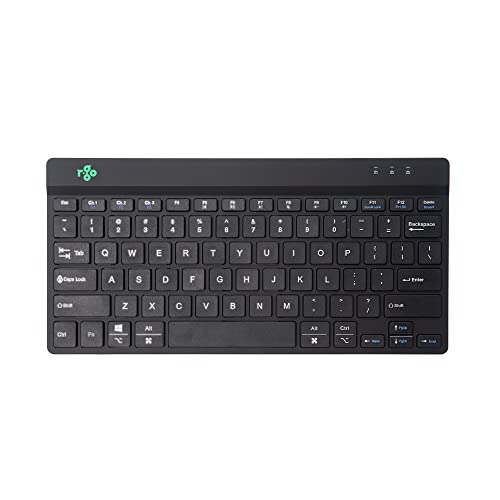 R-Go Tastiera Compatta Break, Bluetooth, Con Software Di Pausa Anti-Rsi, Ultra-Sottile, Qwerty (Us), Senza Fili, Compatibile Con Windows/Mac/Linux, Ne