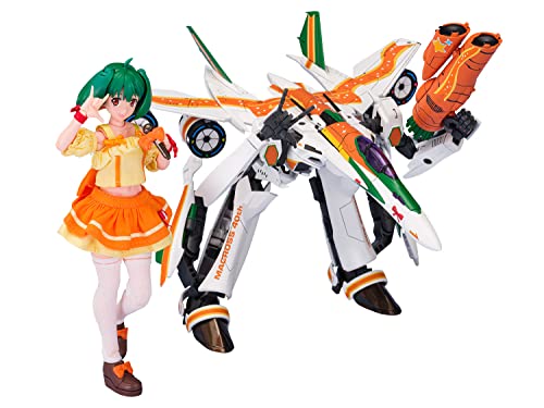Aoshima Macross Frontier - Modello Vf-25F Messiah Ranka Lee Macross 40Th Anniversary 22 Cm