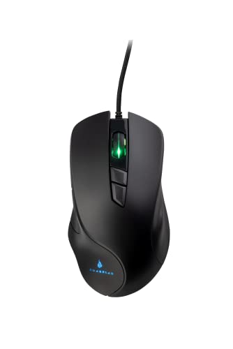 Surefire Mouse Da Gioco Con Artiglio Marziale, Mouse Da Gioco Con Illuminazione Rgb, Mouse Per Pc Con 7 Pulsanti Programmabili, Mouse Cablato, Mouse P