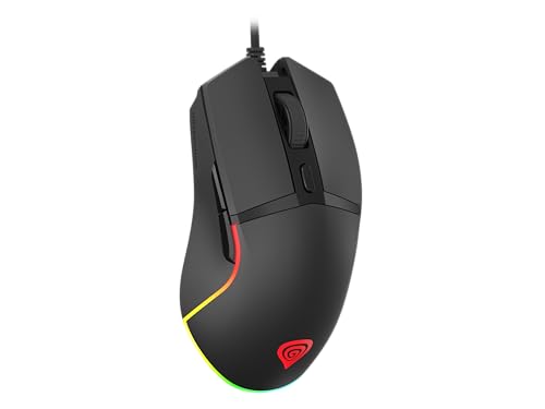 Genesis Raton Gaming Krypton 220 6400 Dpi Rgb Nero