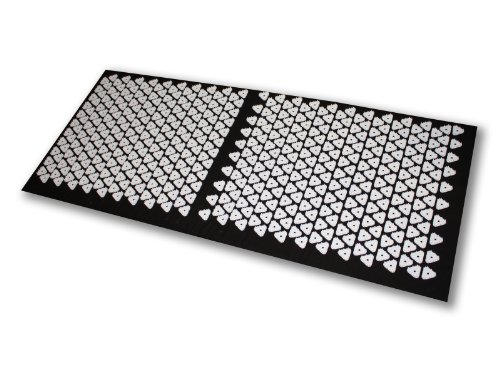 Tapis D'Acupression Shanti (120 X 50 Cm. Noir)