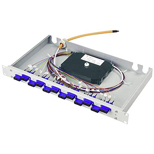 'Telegärtner H02030B9451 "In Fibra Ottica Patch Panel Base Eco Con 12 X Lc Duplex Grigio Chiaro