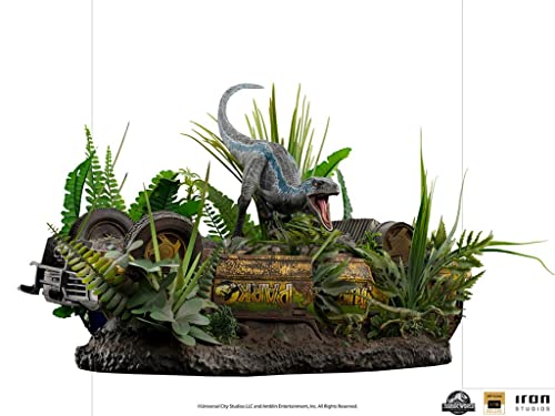 Jurassic World Fallen Kingdom - Statua Blu Deluxe 1/10 24 Cm