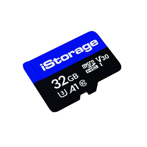 Istorage Microsd Card 32Gb, Encrypt Data Stored On Istorage Microsd Cards Using Datashur Sd Usb Flash Drive, Compatible With Datashur Sd Drives Only