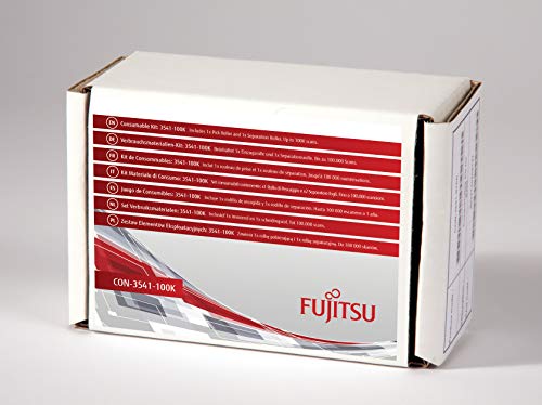 Fujitsu/Pfu Kit Di Consumabili: 3541-100K Per S1300, S1300I. Include 1 Rullo Di Prelievo E 1 Rullo Di Separazione. Durata Stimata: Fino A 100K Scansio