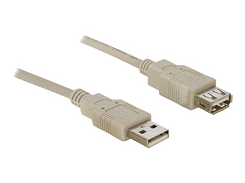 Cable Delock Usb 2.0 Extension 3M Beige
