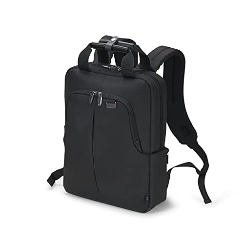 Dicota Eco Slim Pro 12”-14,1” - Zaino Con Scomparto Richiudibile Per Computer Portatile, Colore Nero