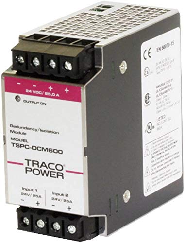 Tracopower Tspc-Dcm600 - Modulo Di Ridondanza Per Guida Din (Din-Rail), 820 Ma, 28 W, 1 X