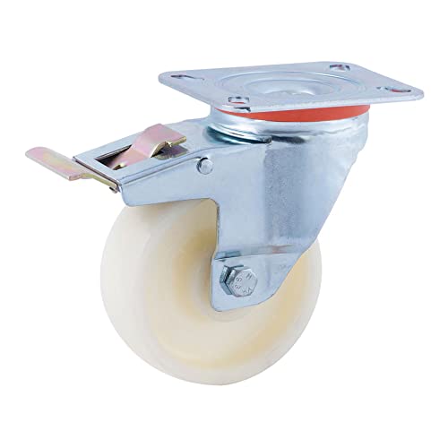 Afo 201/80 Fda Nyl – Ruota Diametro 80 Music Girevole Fda Nylon Naturale
