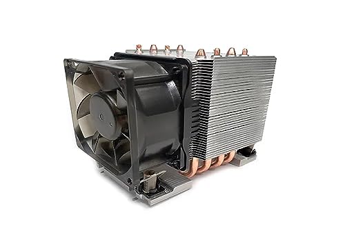 Dynatron S6 3U Active Cooler Alette Impilate In Alluminio Con Tubi Di Calore Per Processore Intel Sapphire Rapids Fclga 4677