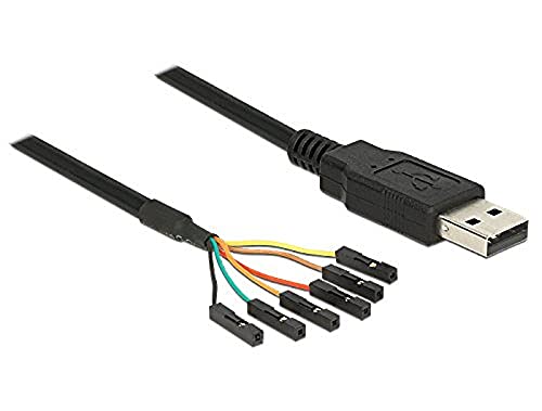 Delock 1.8M Usb2.0-A/Ttl 6-P Nero