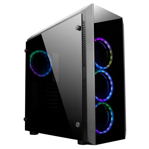 Chieftec Gl-02B-Op Scorpion Ii - Case Tower, Vetro Temperato