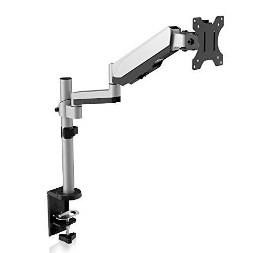 V7 Dm1Ta-1N -1E - Supporto Per Monitor Touch Regolabile (Vesa 75X75, 100X100, Fino A 8 Kg Per Display)