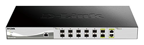 D-Link Dxs-1210-12Sc Switch Di Rete Gestito L2 Nero, Argento 1U