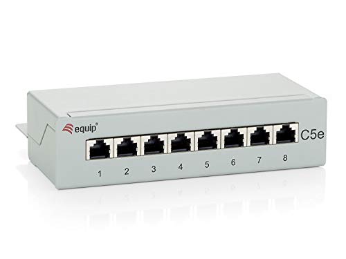Equip Patch Panel Desktop Cat.5E 8-Port