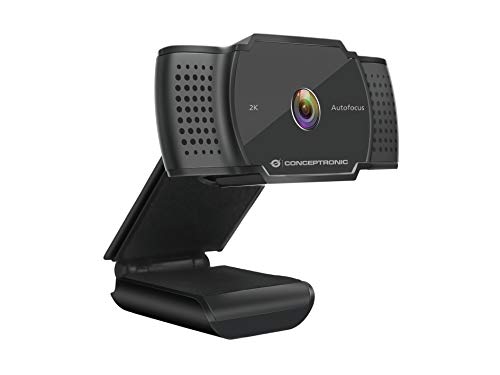 Conceptronic - Webcam Amdis02B 2K Superhd (Android) [Edizione: Spagna]